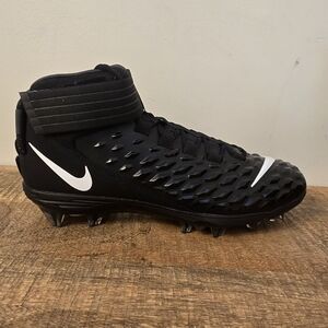 Nike Force Savage Pro 2 Mens Size 16 Black Antracite Football Cleats AH4000-002